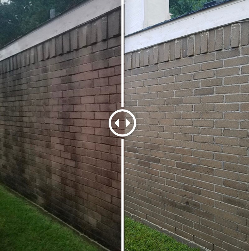 Retaining Wall Cleaning In Conyers, GA